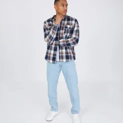 Herre Tillman Baggy Jeans Lys Vask