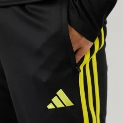 Herre Tiro 23 Club træningsbukser Sort/​Bright Yellow