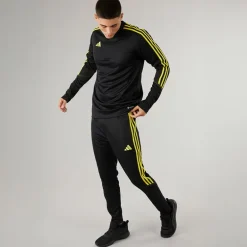 Herre Tiro 23 Club træningsbukser Sort/​Bright Yellow