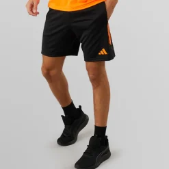Herre Tiro 23 Club Træningsshorts Sort/​Signal Orange