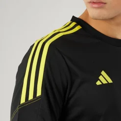 Herre Tiro 23 Club T-shirt Sort/Bright Yellow