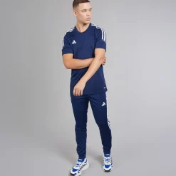 Herre Tiro 23 Club T-shirt Team Navy Blue 2/​Hvid