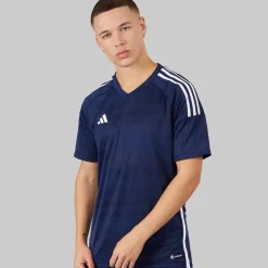Herre Tiro 23 Konkurrence trøje Team Navy Blue 2/​Hvid