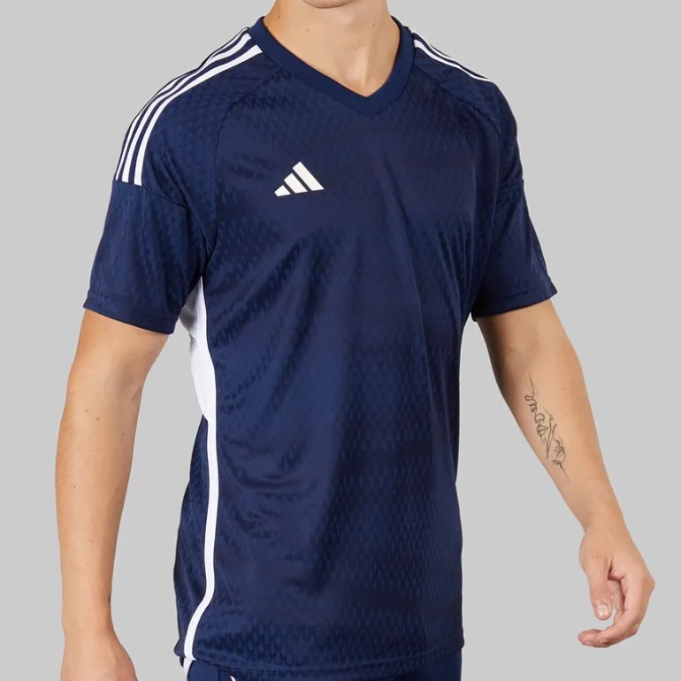 Herre Tiro 23 Konkurrence trøje Team Navy Blue 2/Hvid