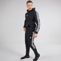 Herre Tiro 23 League Pullover Sweat Hættetrøje Sort