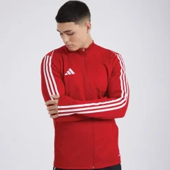 Herre Tiro 23 Track Sport træningstrøjer Rød