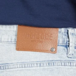 Herre Tony Regular Fit Jeans Foam Blue