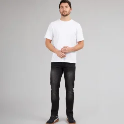 Herre Tony Regular Fit Jeans Sort