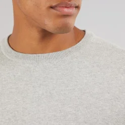 Herre Townsend Jumper Lys Grå Melange