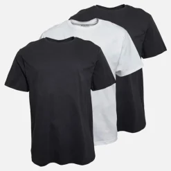 Herre Tre Pakke Box T-shirts Sort/​Hvid