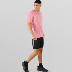 Herre T-shirt Tabela 23 Light Pink/Hvid