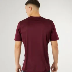 Herre T-shirt Tabela 23 Team Maroon 2/​Hvid