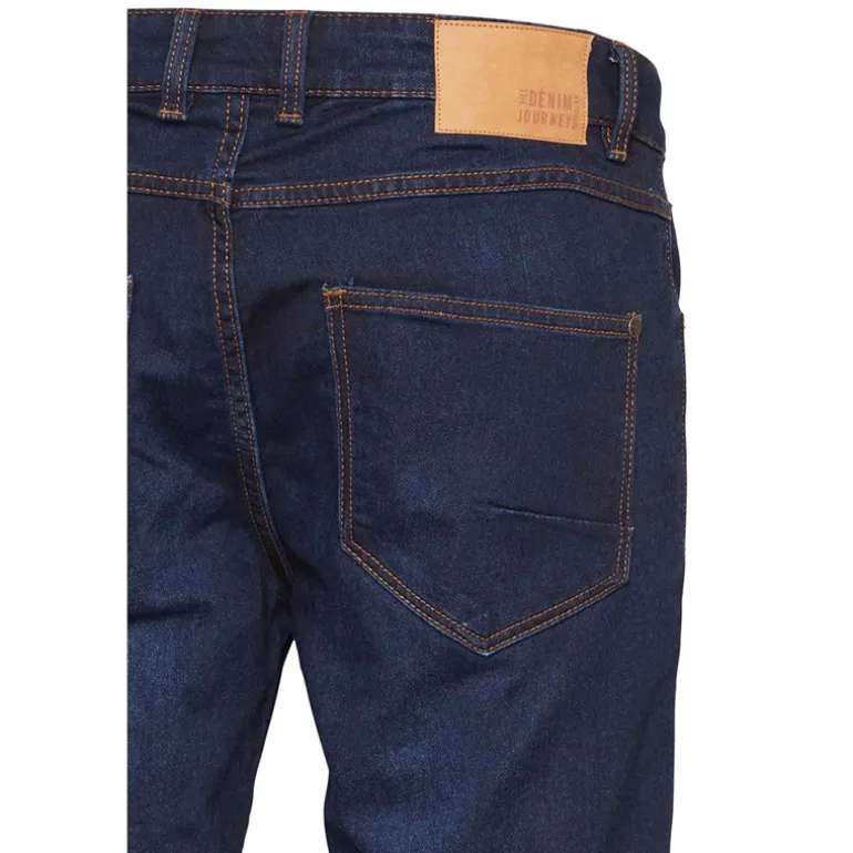 Herre Tulio Hybrid Jeans Med Lige Ben Blå