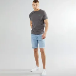 Herre Vargel Denimshorts Blå