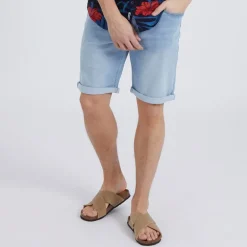 Herre Vargel Denimshorts Blå