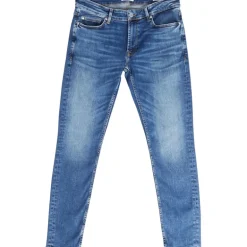 Herre Warp Skinny Jeans Blå