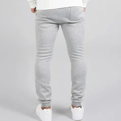 Herre Willas Joggingbukser Lysegrå Melange