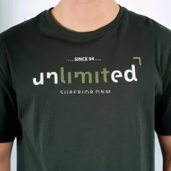 Herre Win T-Shirt Dyb Grøn