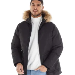 Herre Wing Parka Jakke Sort