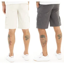 Herre Zeus Cargo Shorts Topak Asphalt/​Måneskin
