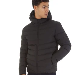 Herrer Grantplain Dynejakke Sort