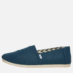 Herresko Canvas Alpargata Espadriller Mørk Indigo