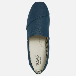 Herresko Canvas Alpargata Espadriller Mørk Indigo