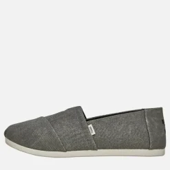 Herresko Canvas Espadriller Sort Distressed