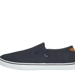 Herresko FCUK Deck Slip On Canvas Pumps Blå