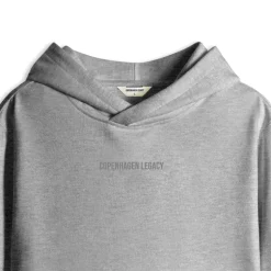 Hættetrøje Grå Melange