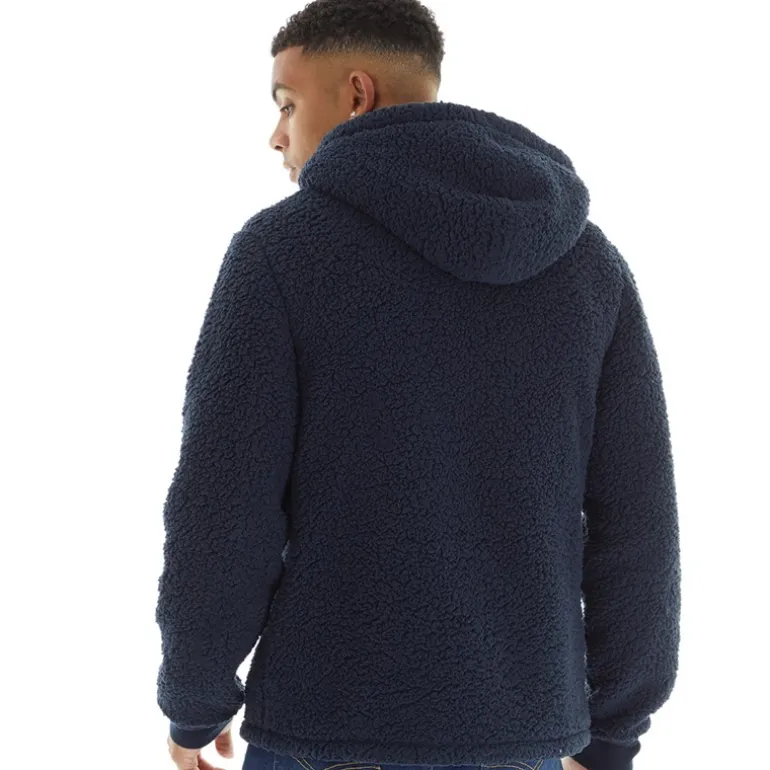 Hættetrøje til Herre Tommy Marineblå