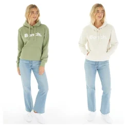 Hættetrøjer til kvinder Leane 2-pak Blød Khaki/​Sten Grå