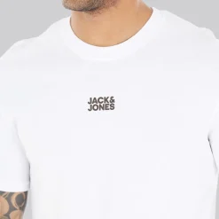 Hvid T-shirt til Herre Klassisk