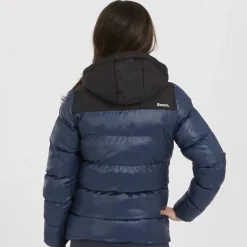 Jakke til Piger Kaylee Blå/​Sort