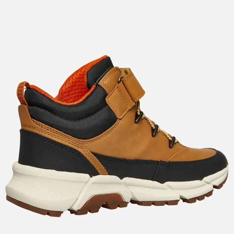 Junior Drenge Flexypher Plus støvler mørk gul / sort