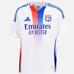 Junior Drenge OL Olympique Lyon 24/​25 hjemme trøje Hvid