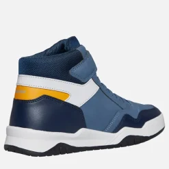 Junior Drenge Perth høj top sneakers Avio/Grå