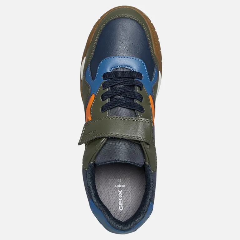 Junior Drenge Rann træner Military/Orange