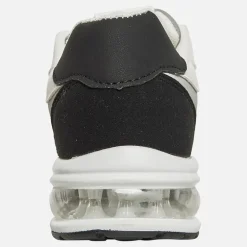 Junior Drenge Suede Blok Træningssko Hvid/​Sort