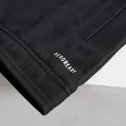 Junior Entrada 22 Poly Træningsjakke Sort