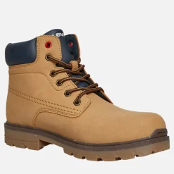 Junior New Forrest Støvler Camel Navy 1506