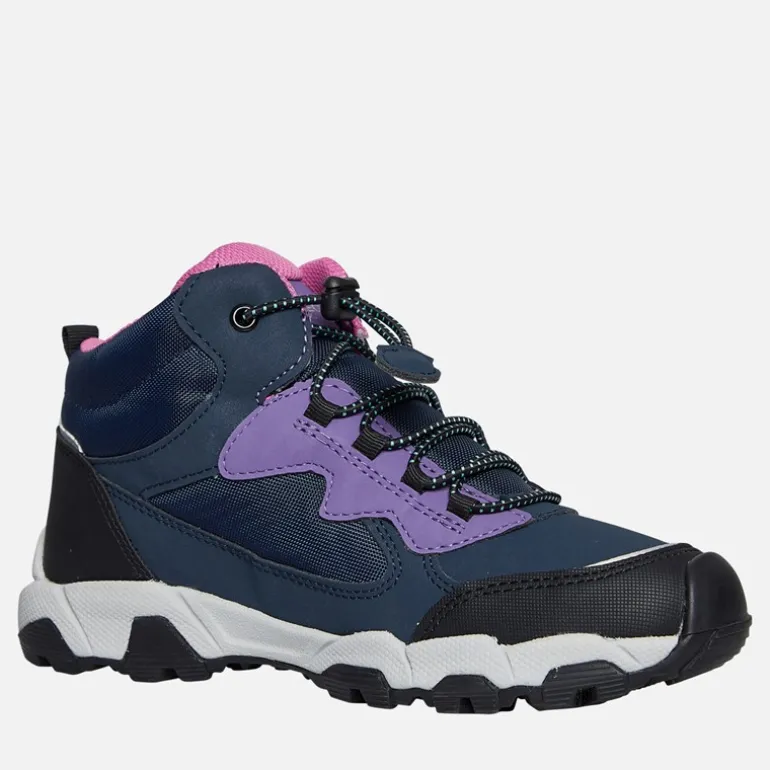 Junior Piger Magnetar Ankelstøvler Navy/Violet