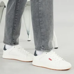 Junior Piper Sneakers Hvid Blå 0063