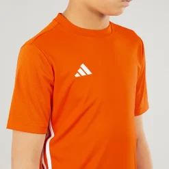 Junior Tabela 23 T Shirt Team Orange/​Hvid