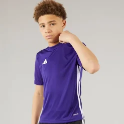 Junior Tabela 23 T-shirt Team College Purple/​Hvid