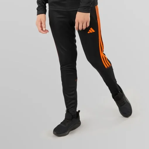 Junior Tiro 23 Club Træningsbukser Sort/​Orange