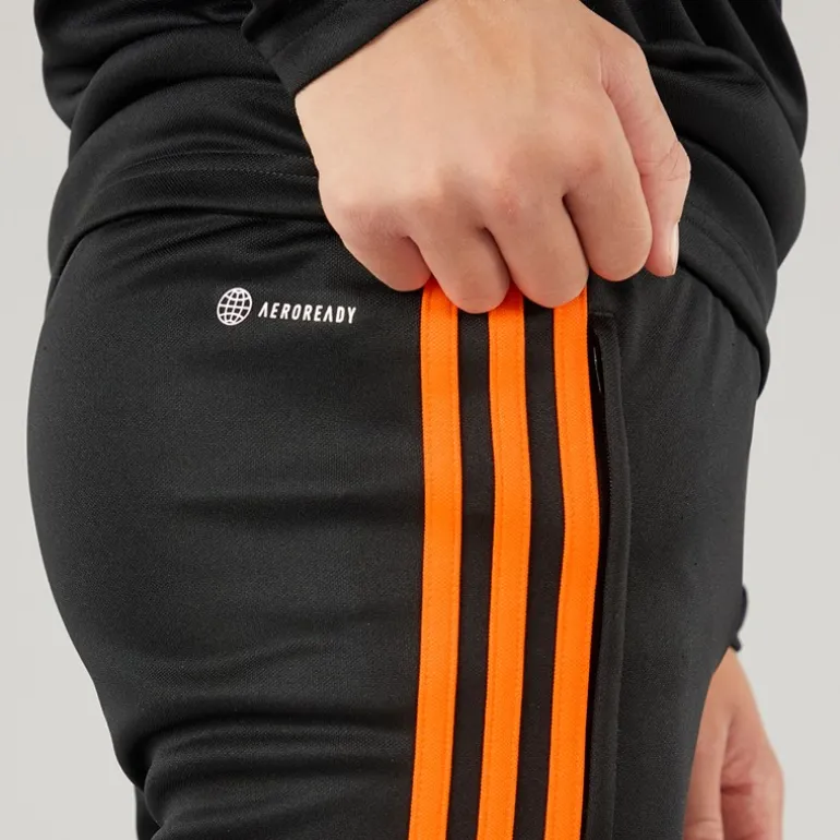 Junior Tiro 23 Club Træningsbukser Sort/Orange