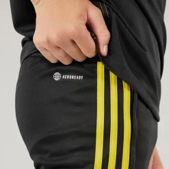 Junior Tiro 23 Club Træningsbukser Sort/Bright Yellow