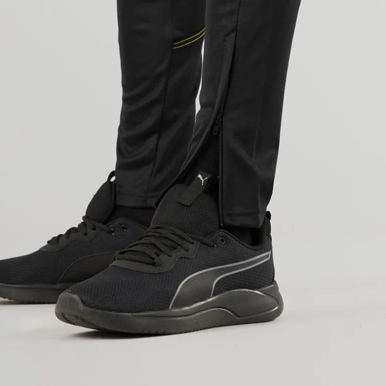 Junior Tiro 23 Club Træningsbukser Sort/Bright Yellow