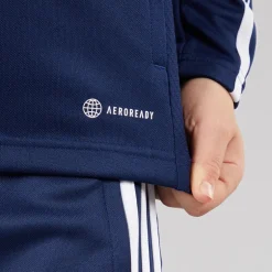 Junior Tiro 23 League Træningsjakke Team Navy Blue